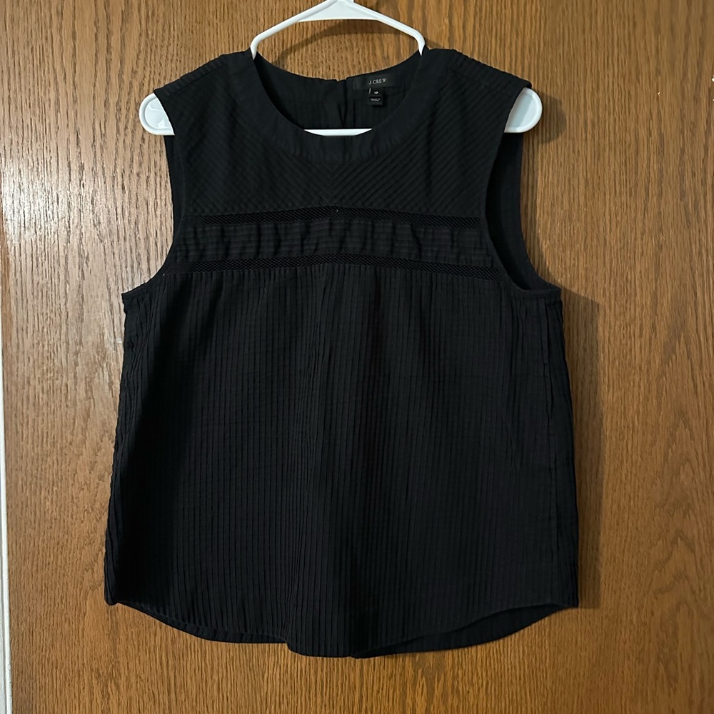 Black Sleeveless Top